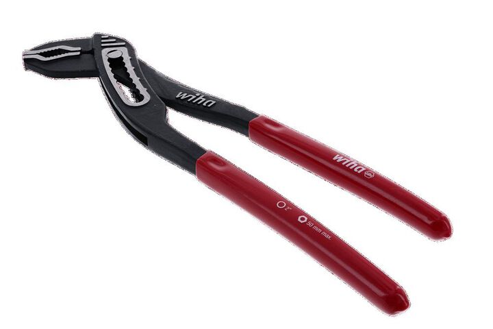 Wiha Classic Grip V Jaw Tongue & Groove Pliers 10in, large image number 4