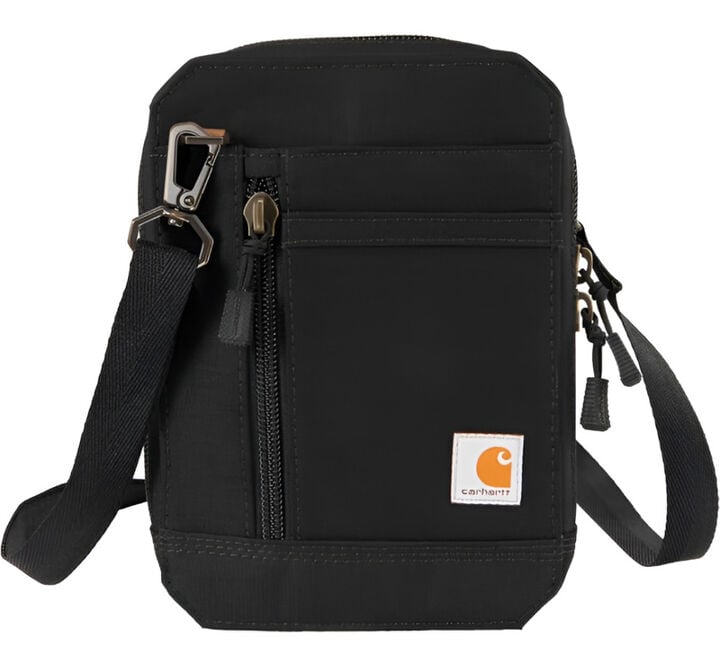 Carhartt Black 700D Nylon Duck Crossbody Wallet