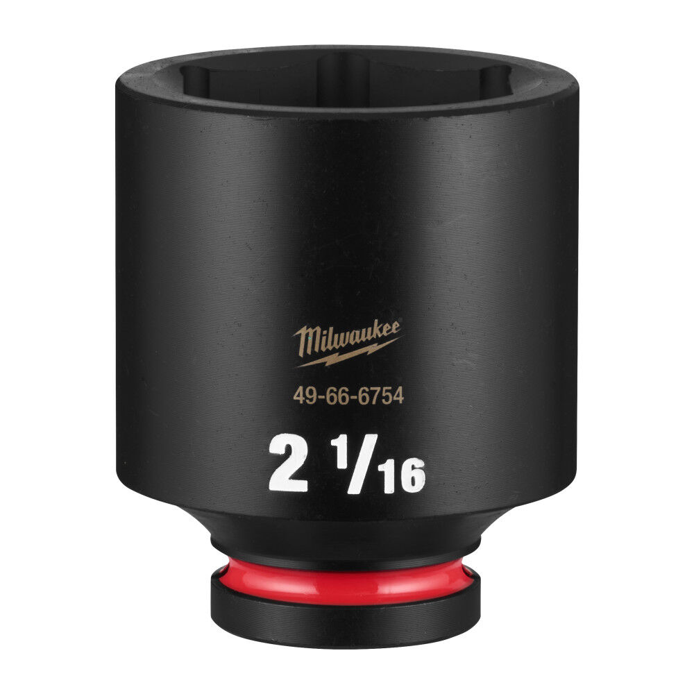 Milwaukee SHOCKWAVE Impact Duty 3/4 Inch Drive 2-1/16 Inch Deep 6 Point Socket - 49-66-6754