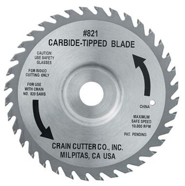 Crain 821 Carbide Tip Blade, large image number 0