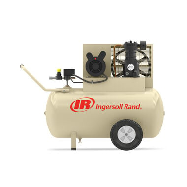 Ingersoll Rand 30 Gallon Horizontal Portable 2HP Reciprocating Air Compressor