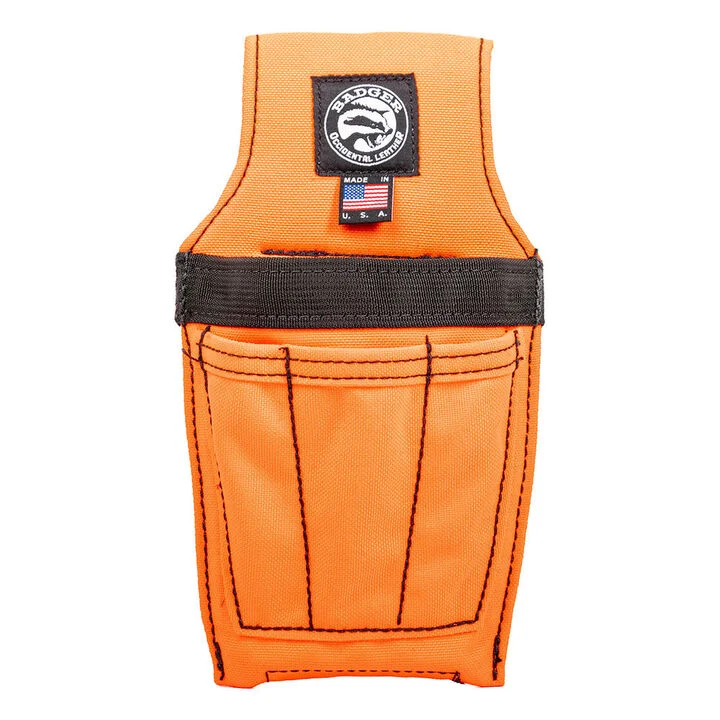 Badger Tool Belts Warehouse Pouch Hi-Vis Orange