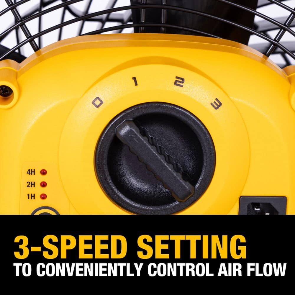 DEWALT 18 Inch 20V AC/DC 4000 CFM Drum Fan, large image number 3