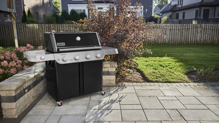 Weber Genesis E-415 Gas Grill (Liquid Propane), Black, large image number 1