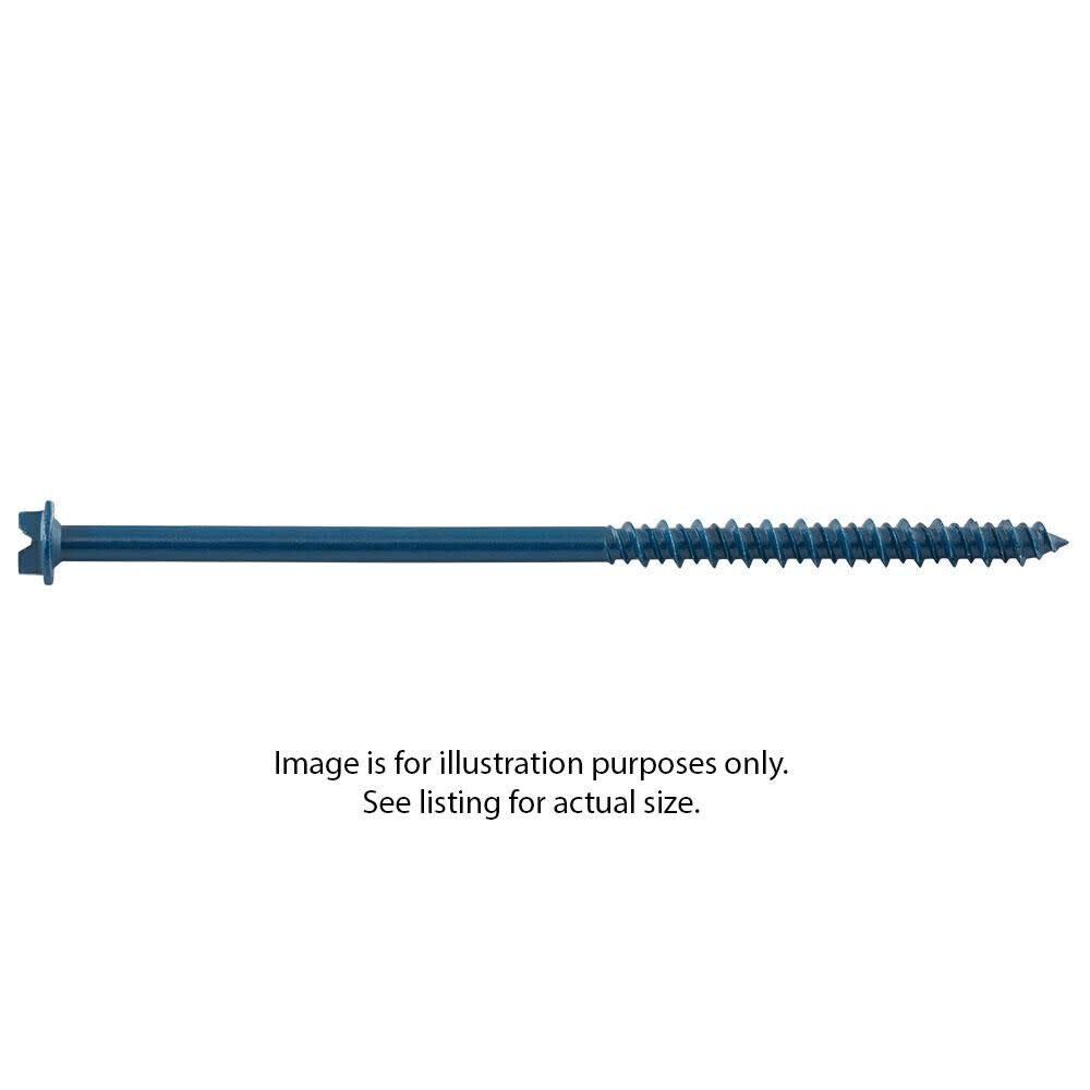 DEWALT Screw Anchors ULTRACON+ HWH 1/4 X 4 QTY: 100, large image number 1