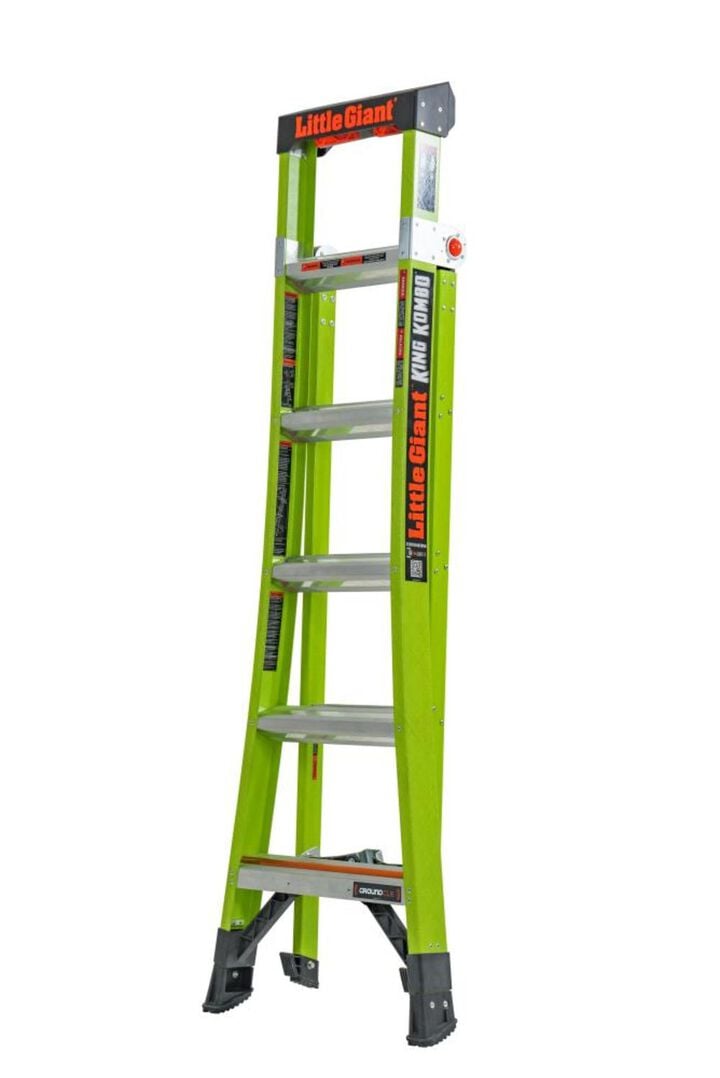 Little Giant Safety King Kombo Industrial Fiberglass Combo Ladder, large image number 3