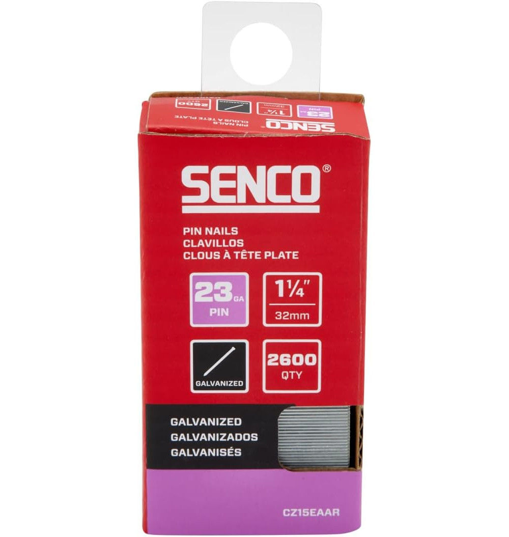 Senco 1-1/4 Inch 23 Gauge Diamond Point Straight Strip Micro Pins, large image number 3