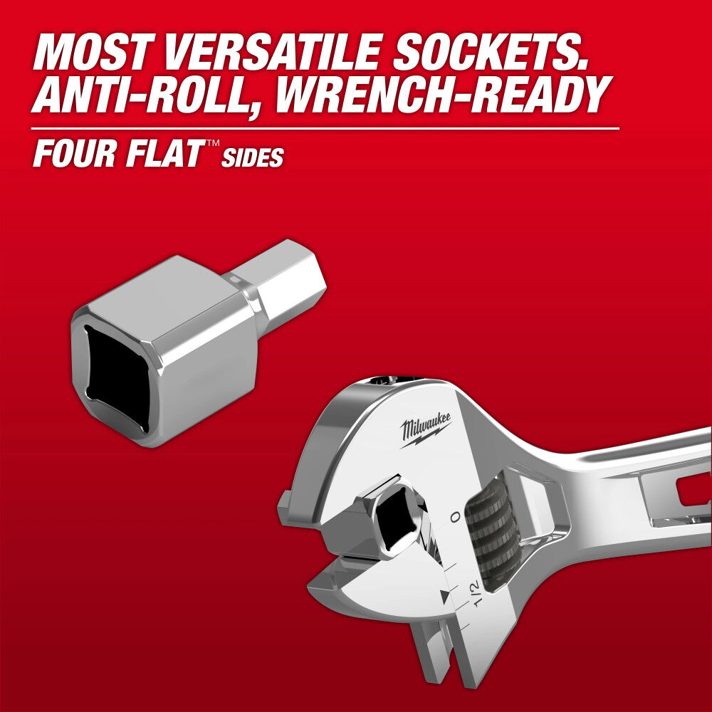 Milwaukee 1/4 Inch Drive 5mm Low Profile Hex Bit Socket, large image number 3