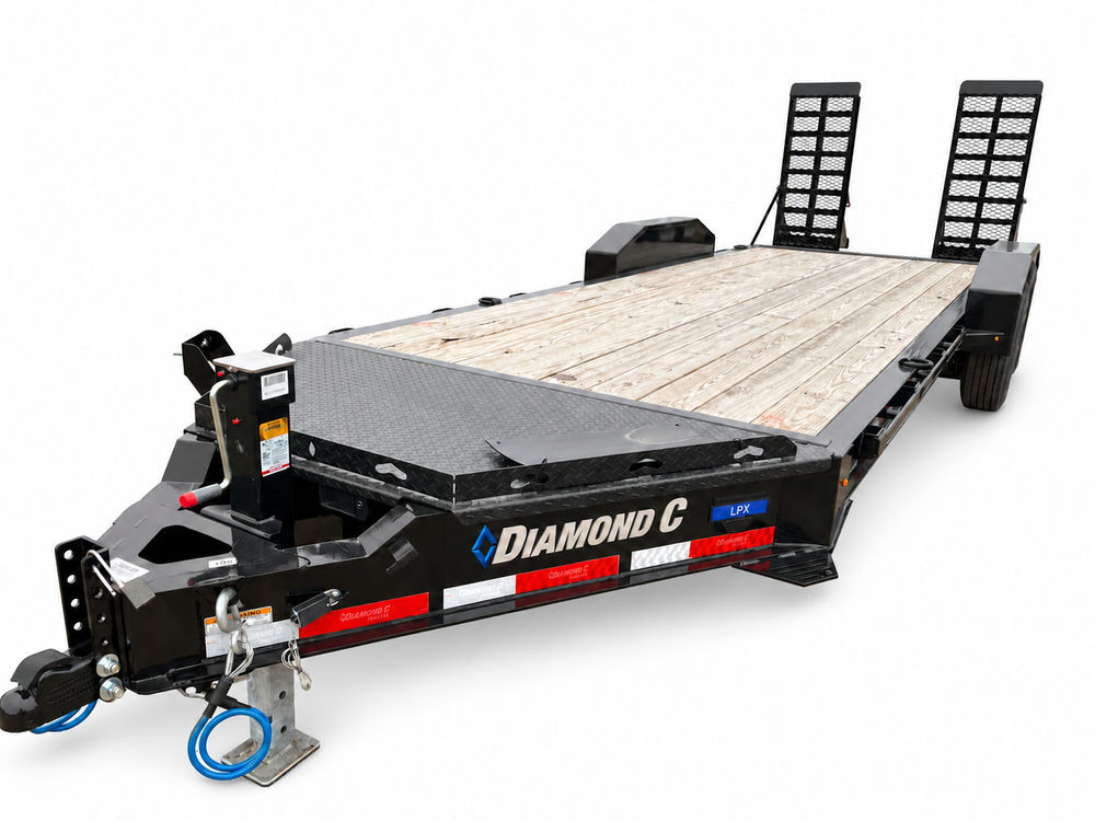Diamond C LPX 20 Ft 14900 GVWR Low Profile Equipment Trailer, large image number 1