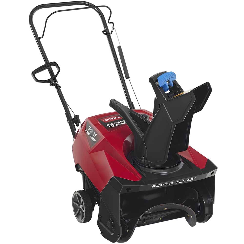 Toro 518 ZR Power Clear Snow Blower Gas Single Stage Manual Start 18in, large image number 1