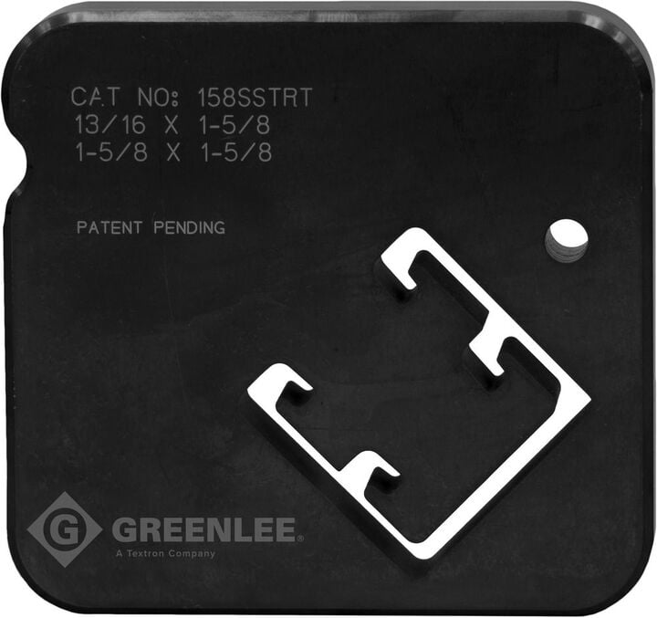 Greenlee Single Strut Dies for Shear 30T, 2 Pack