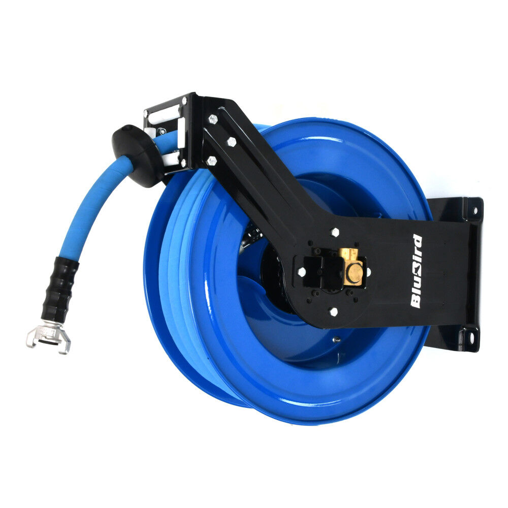 BluBird 3/4 Inch x 50 Ft Jack Hammer Dual Arm Air Hose Reel, large image number 2