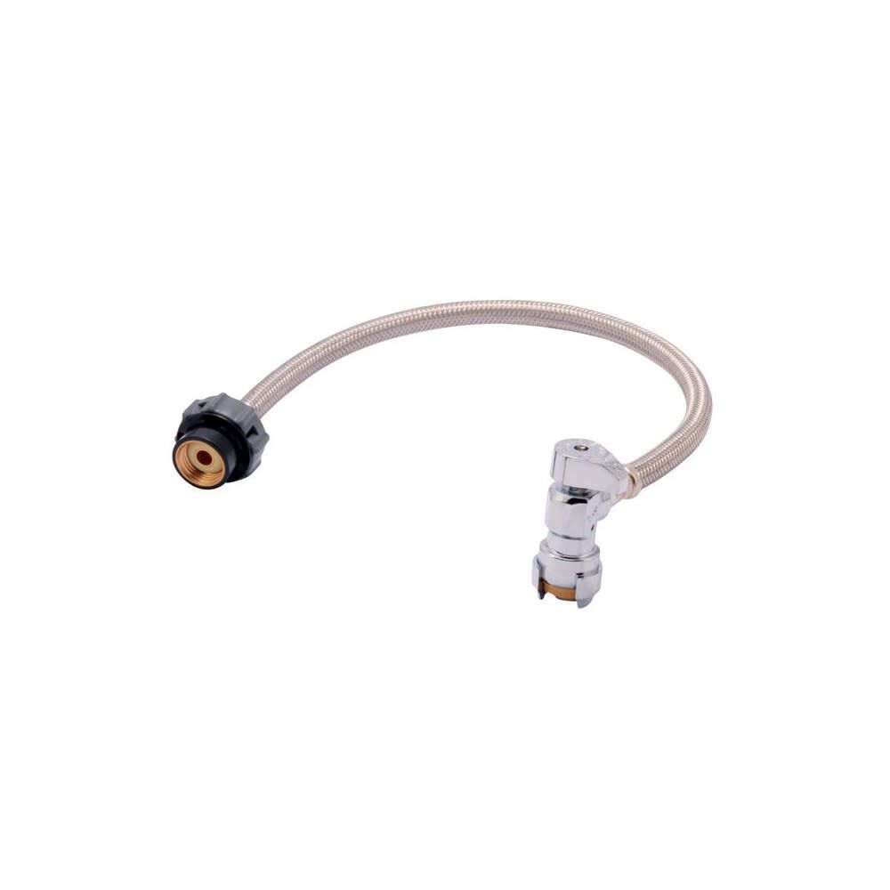 Sharkbite 1/2in x 1/2in Brass Click Seal Faucet Connector, large image number 1