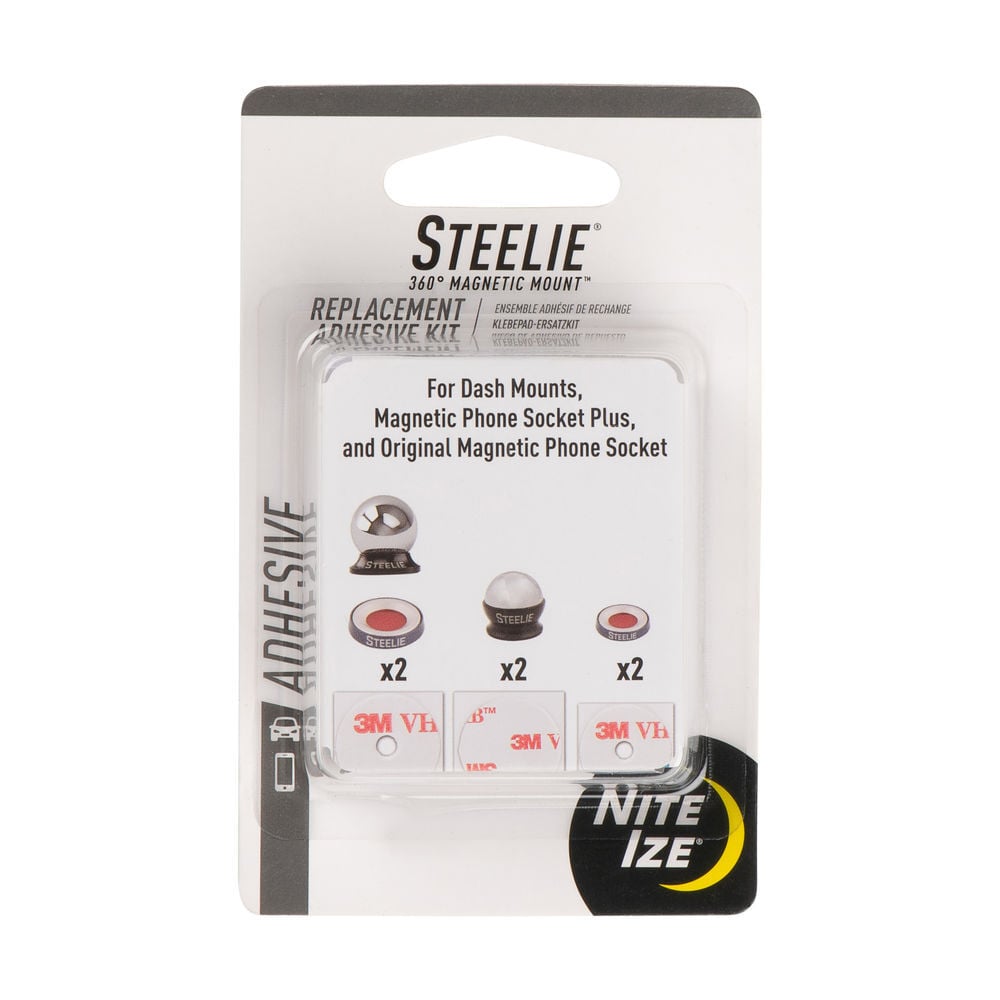 Nite Ize Steelie Replacement Adhesive Kit for Dash Mount + Phone Socket, large image number 1