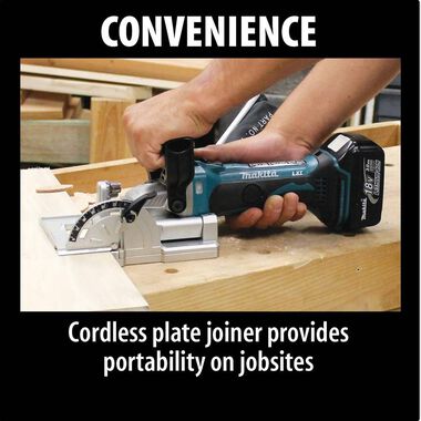 Makita 18V LXT Lithium-Ion Cordless Plate Joiner (Bare Tool), large image number 2