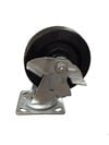 EZ Roll Casters 8 In. Phenolic Caster with Brake, small image number 1