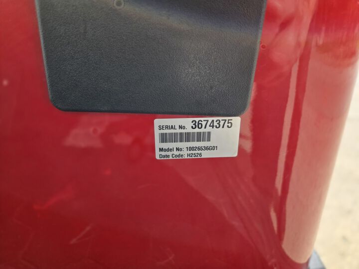 E-Z-GO Express S4 4-Seat Gas Golf Cart Flame Red, large image number 15
