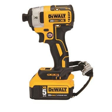 DEWALT 20V MAX XR 2 Tool Combo Kit with LANYARD READY Attachment Points, large image number 4