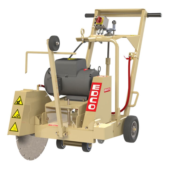 Edco DS-18 5 HP 230V 18in Walk-Behind Saw