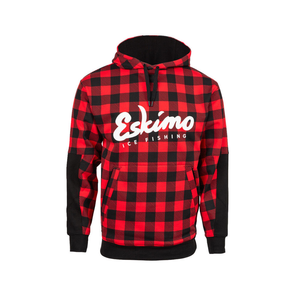 Eskimo Retro Buffalo Plaid Hoodie, Unisex, Plaid, 43615, large image number 10