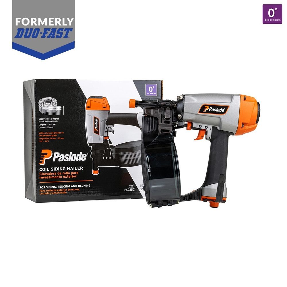 Paslode PS225C Pneumatic 0 Degree Coil Siding Nailer, large image number 3