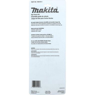 Makita Rip Fence Kit, large image number 2