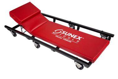Sunex 6 Caster Creeper with Adjustable Head Rest