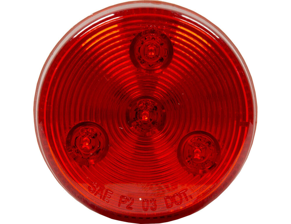 Buyers Products Company Bulk 2.5 Inch Red Round Marker/Clearance Light With 4 LED – 5622550