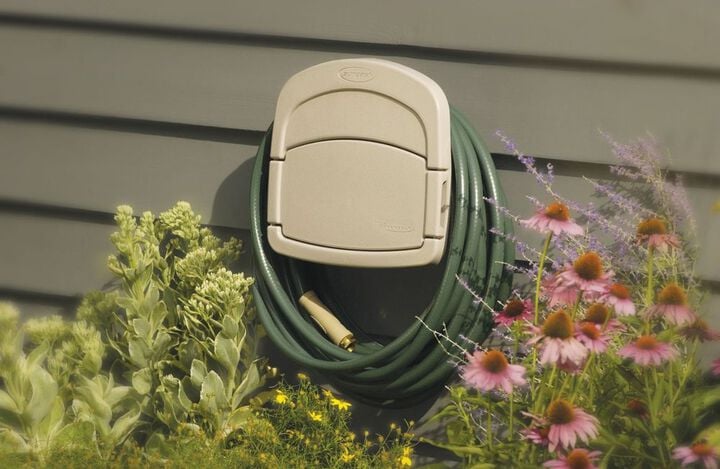 Suncast 150 Ft. 5/8 Inch Vinyl Hose Hanger, Light Taupe, large image number 2