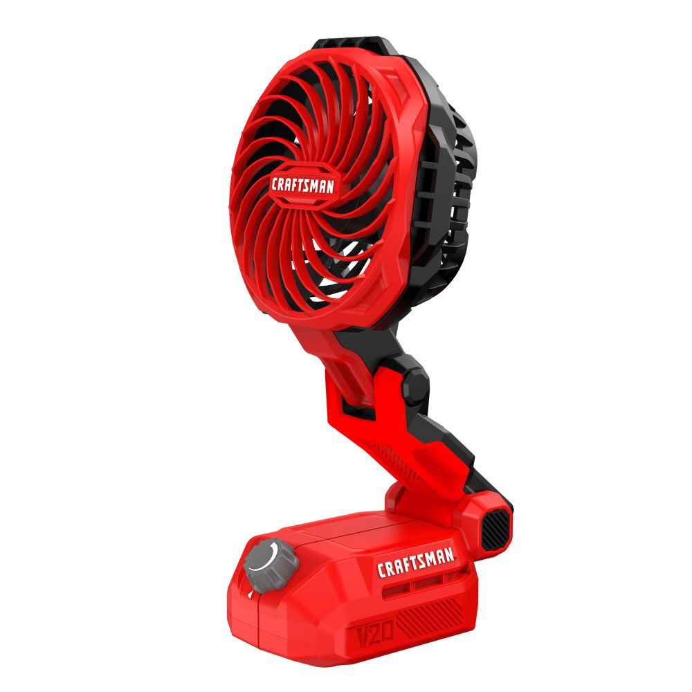 CRAFTSMAN V20 Compact 3-Speed Personal Fan (Bare Tool) – CMCE010B