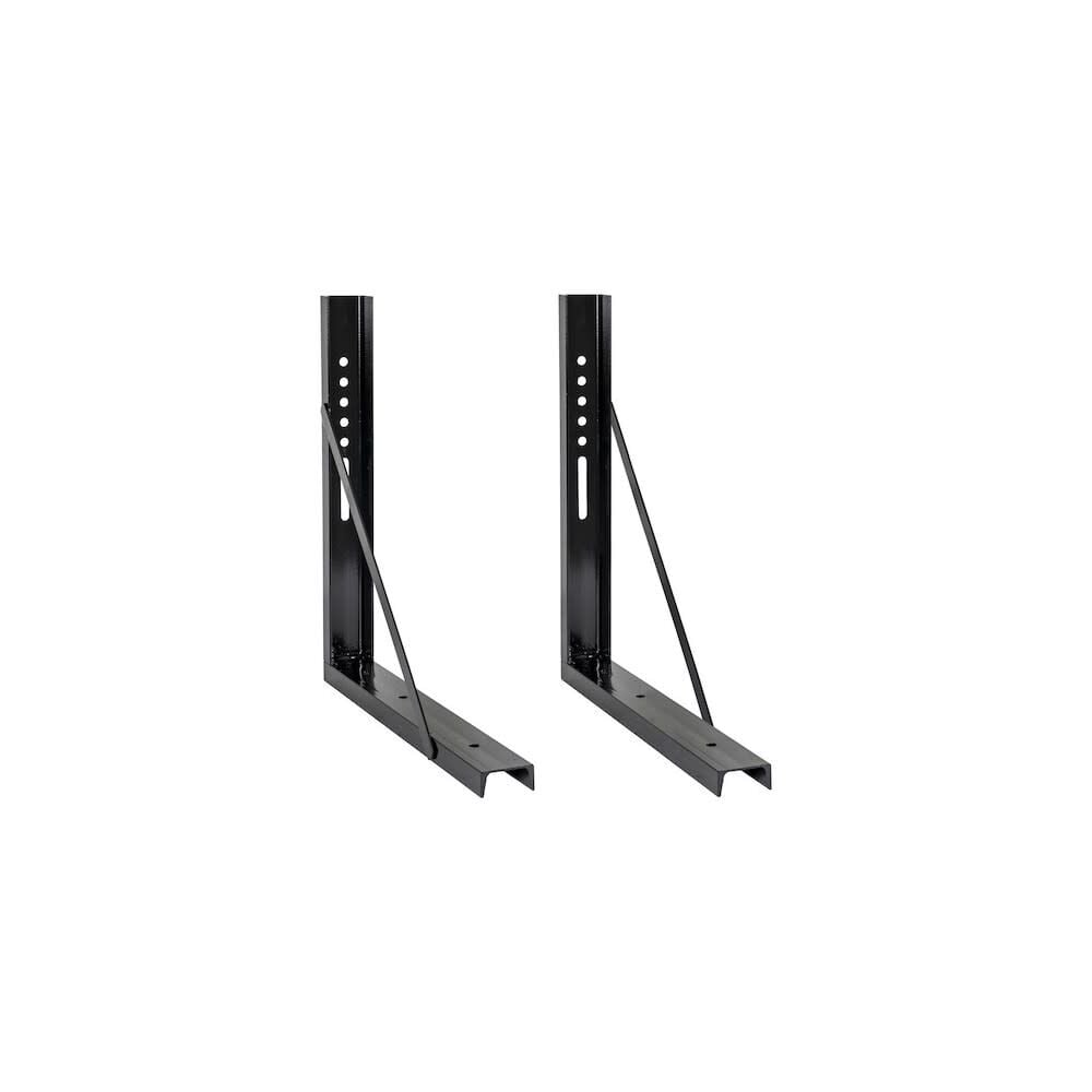 Buyers Products Company 24×24 Inch Welded Black Structural Steel Mounting Brackets – 1701015