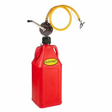 Flo-Fast 10.5 Gal Red Gas Can System