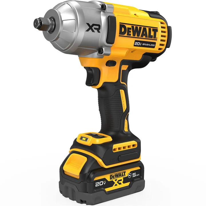 DEWALT 20V MAX XR 1/2in High Torque Impact Wrench with Hog Ring Anvil Kit
