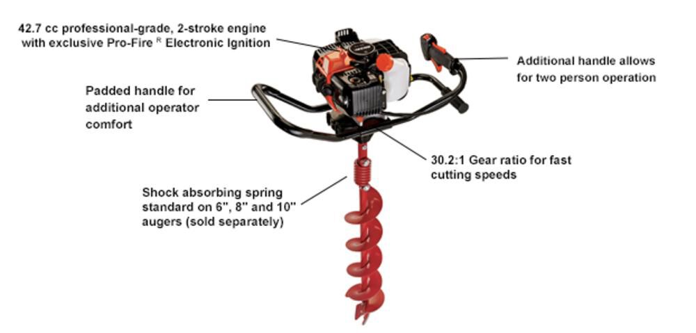 Echo earth auger bit cheap