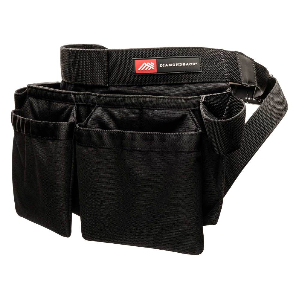 Diamondback Toolbelts Adjustable Tool Apron Utility Belt Black, large image number 2