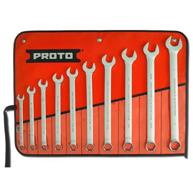 Proto Anti Slip Combination Wrench Set 6 Point 10pc