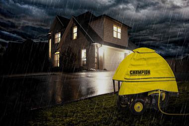 Champion Power Equipment Storm Shield Severe Weather Portable Generator Cover by GenTent for 4000 to 12500 Starting Watt Generators, large image number 5