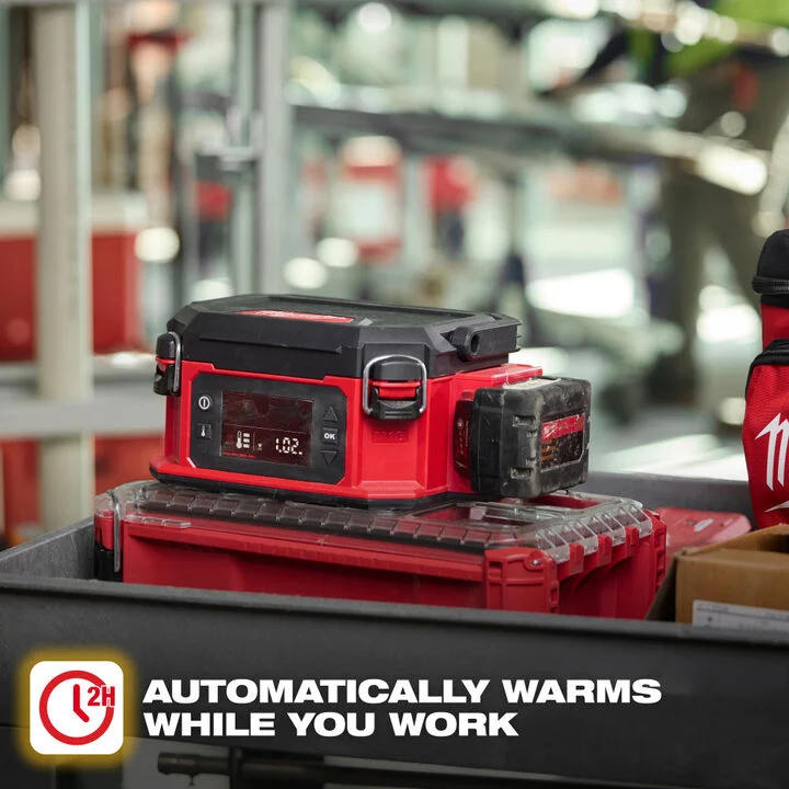 Milwaukee M18 Jobsite Lunch Warmer with Extra Container, large image number 3
