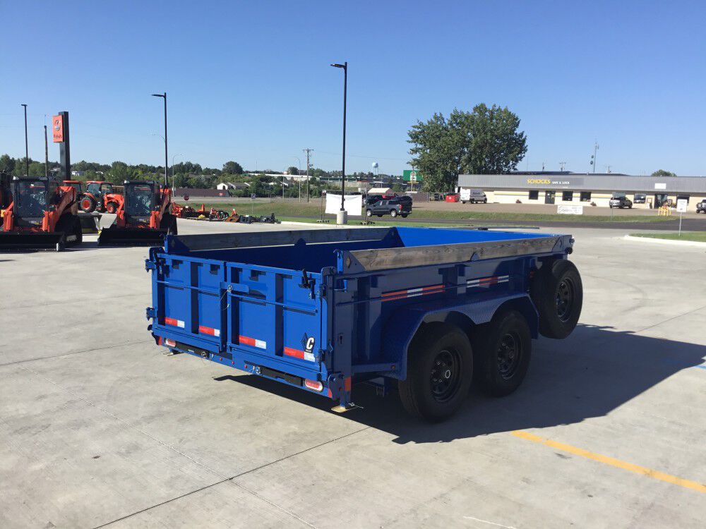 Diamond C MDT 10 Ft Telescopic Dump Trailer, large image number 6