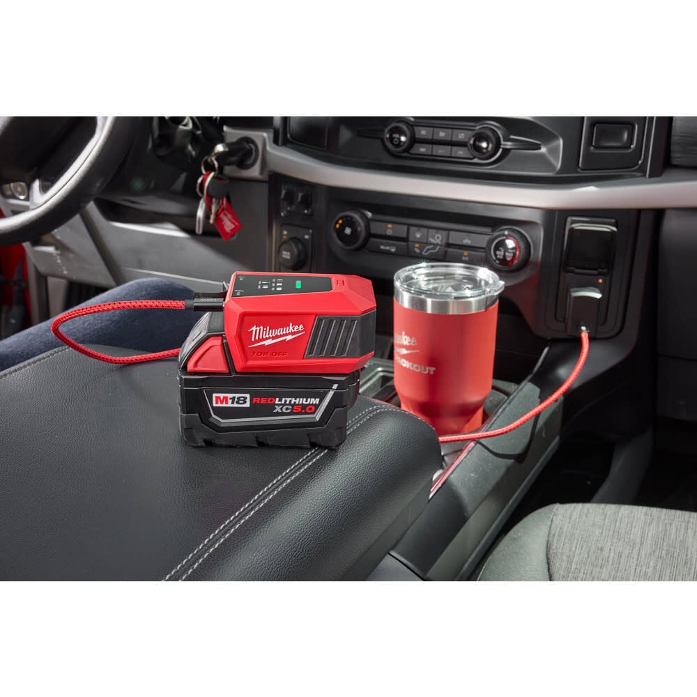 Milwaukee M18 TOP-OFF Charger and Power Supply Bare Tool, large image number 10