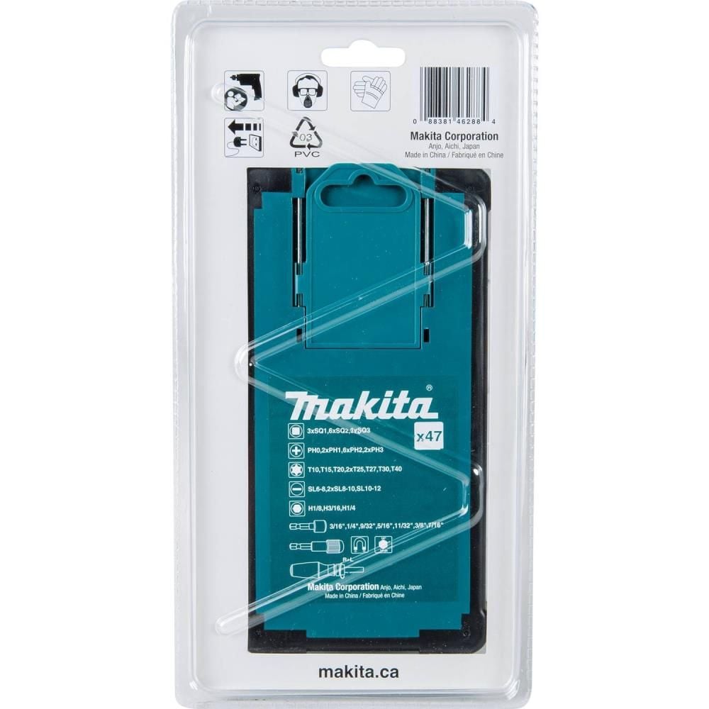 Makita 47 Pc. Ratchet and Bit Set, large image number 7