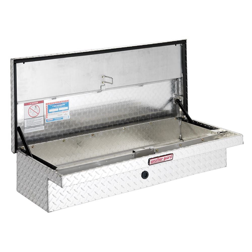 Weather Guard 44-1/4 x 19-1/4 x 11-1/4 Inch Aluminum Lo-Side Truck Box Silver, large image number 3