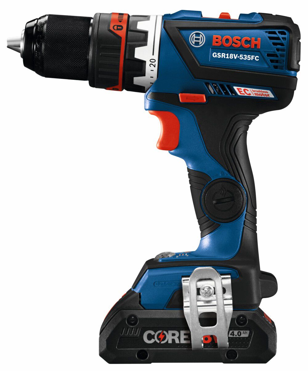 Bosch 18V EC 5 In 1 Drill/Driver Kit Flexiclick Reconditioned, large image number 12