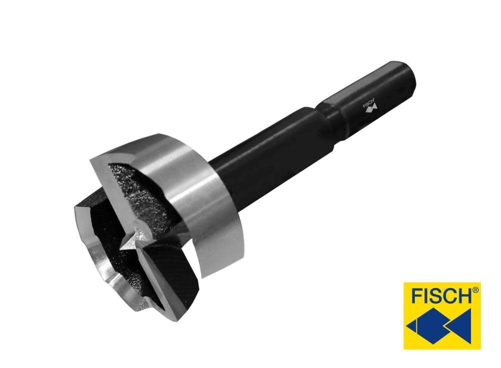 Fisch 1-1/4In Diameter Black Shark Forstner Bit - Picture 3 of 4