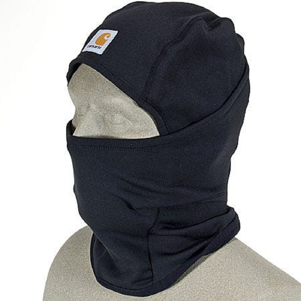 Carhartt Men's Force Polyester Black Helmet Liner Mask, large image number 2