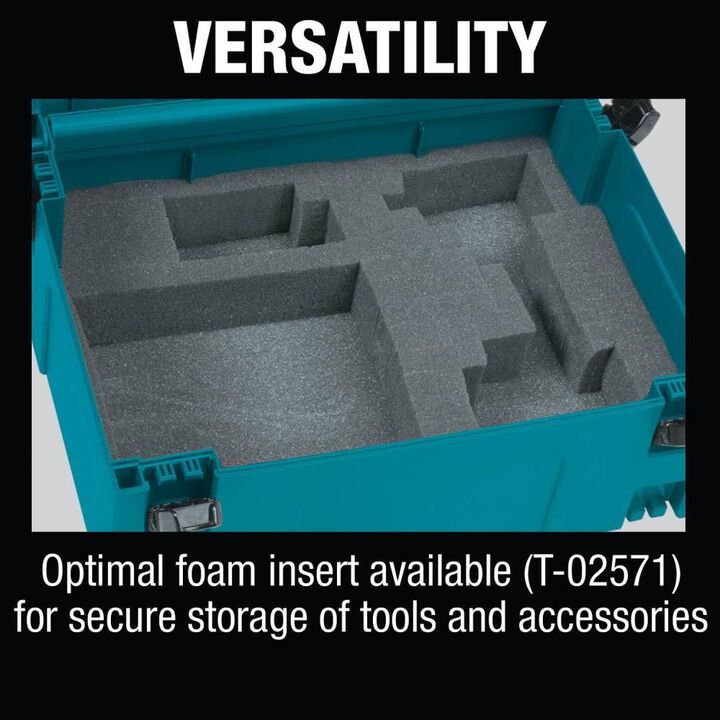 Makita 6-1/2 in. x 15-1/2 in. x 11-5/8 in. Medium Interlocking Case, large image number 5