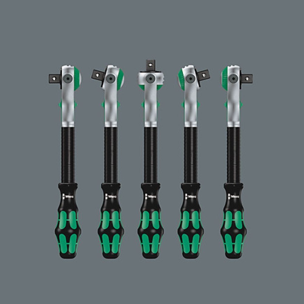 Wera Tools 8000 B SB Zyklop Speed Ratchet with 3/8 Inch Drive, large image number 5