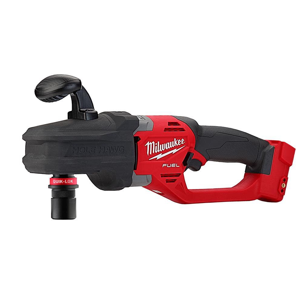 Milwaukee M18 FUEL Hole Hawg Right Angle Drill (Bare Tool) with QUIK-LOK  2808-20 - Acme Tools