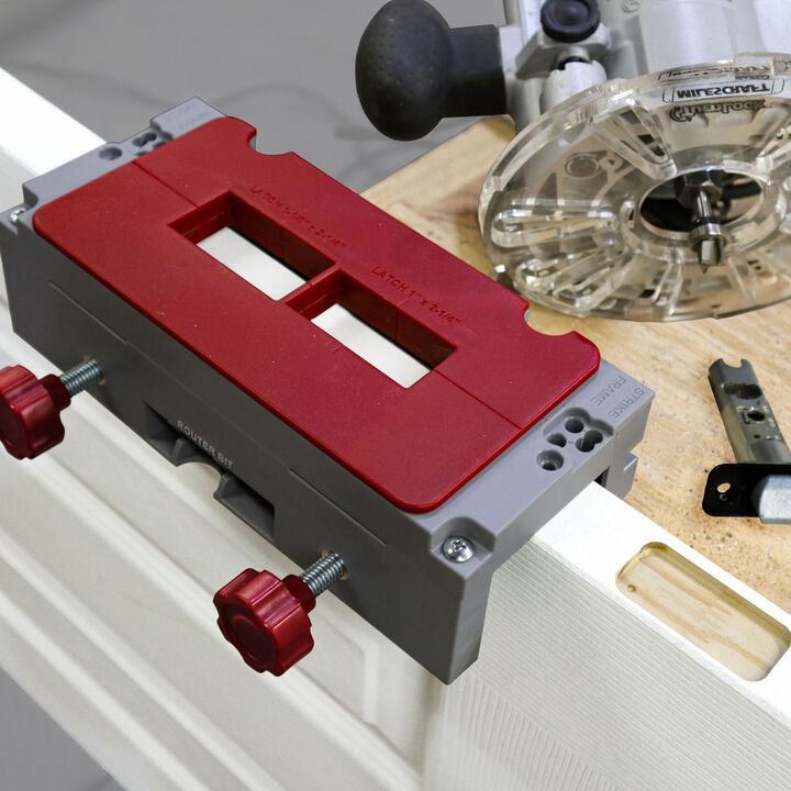 Milescraft HingeJigPLUS Self-Clamping Door and Hinge, Latch, and Strike Plate Jig, large image number 2