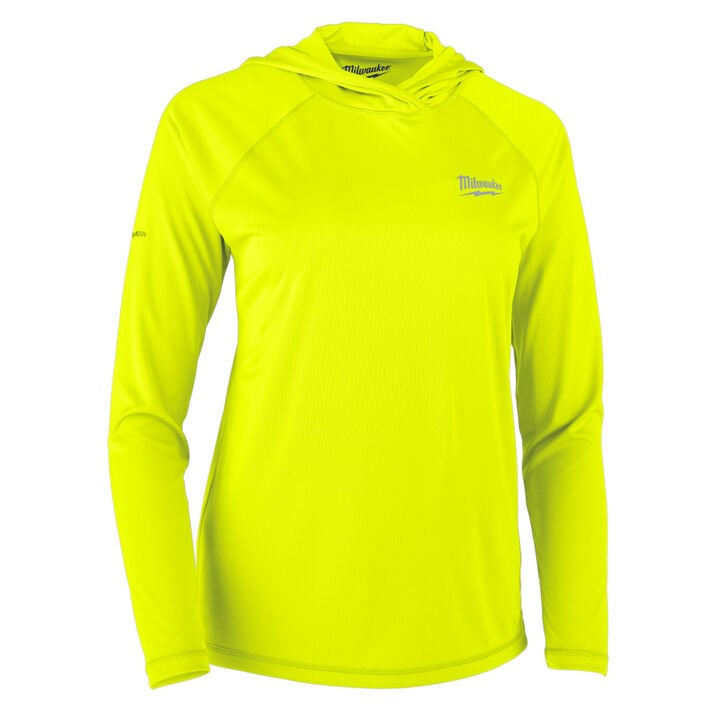 Milwaukee Women's WORKSKIN Hooded Shirt Yellow